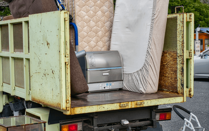 イメージ：不用品回収