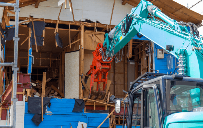 イメージ：解体工事